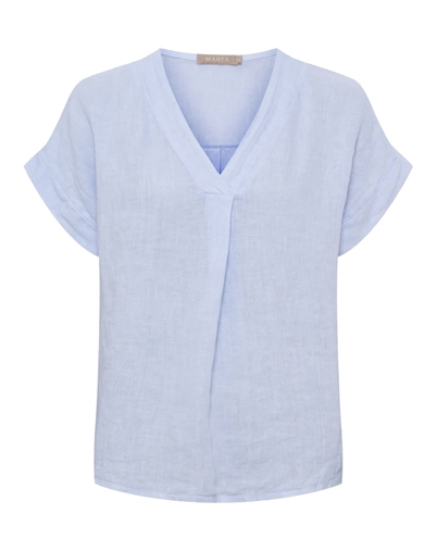 Marta du Chateau - MDCBellissima Bluse - Cielo